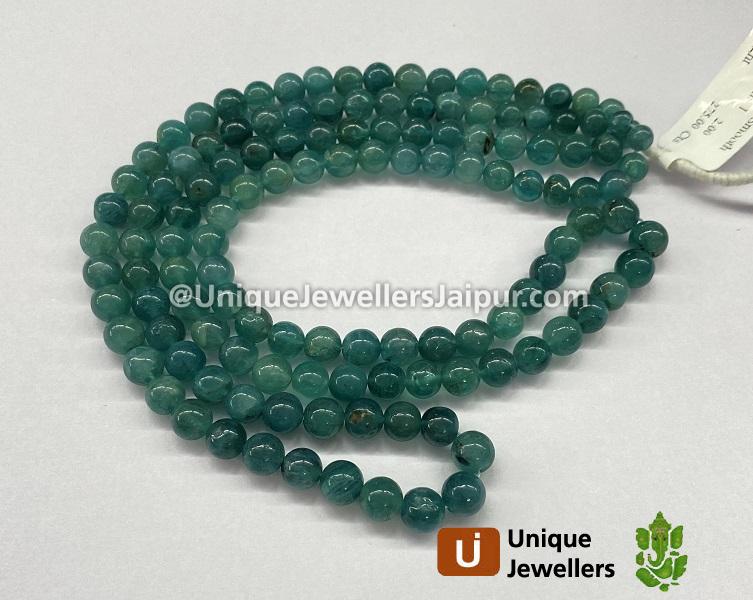 Grandidierite Smooth Round Ball Beads